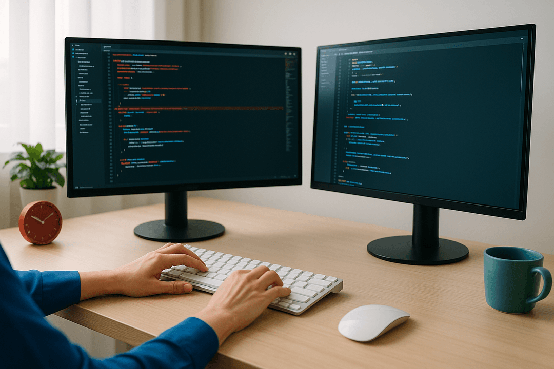 Aperçu d’un site web clair et performant